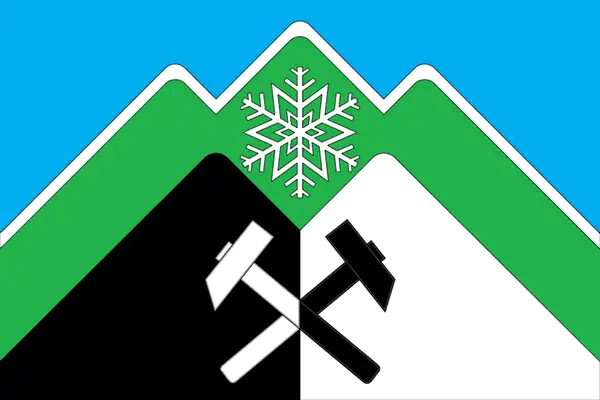 Флаг: Таштагольский район